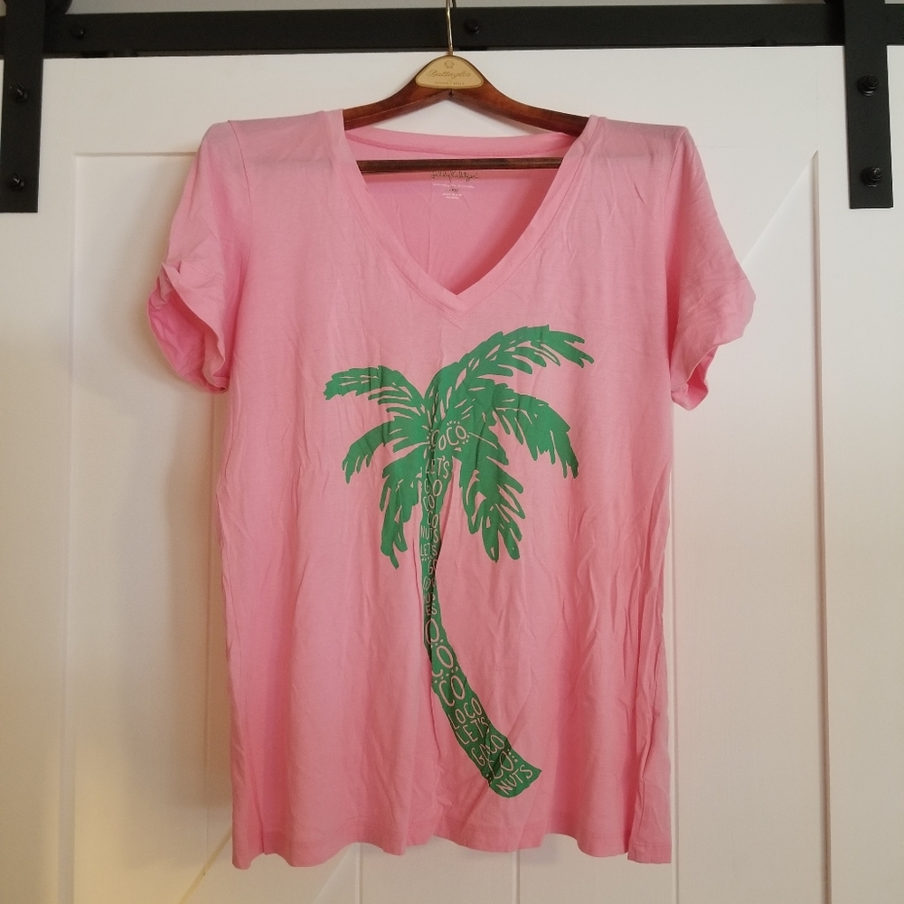 Lilly Pulitzer 'Let's Go Coconuts' Tee